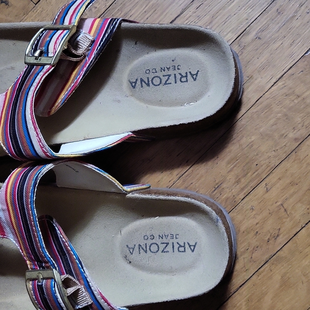 Arizona Jean Co. Thong Cork Sandals - Picture 4 of 6